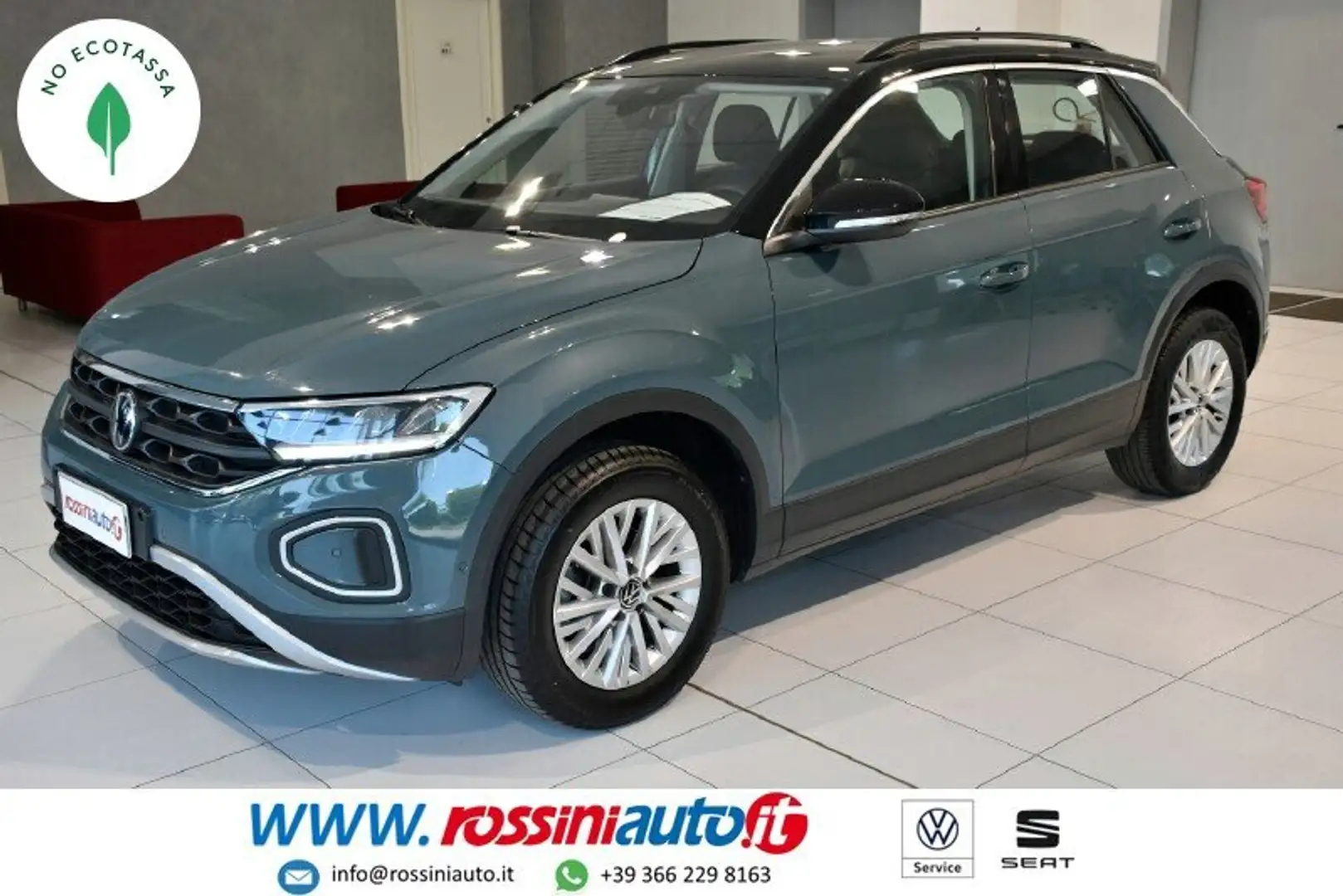 Volkswagen T-Roc 1.5 TSI ACT 150 CV DSG LIFE + TECH PACK + RUOTINO Mavi - 1