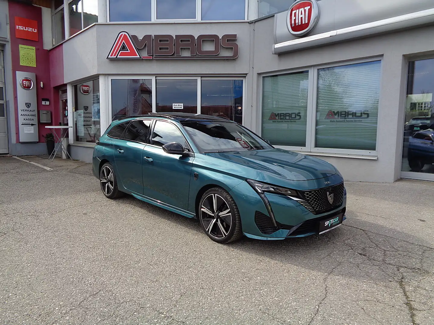 Peugeot 308 SW BlueHDi 130 EAT8 GT VOLLAUSSTATTUNG Schiebed... Blau - 1