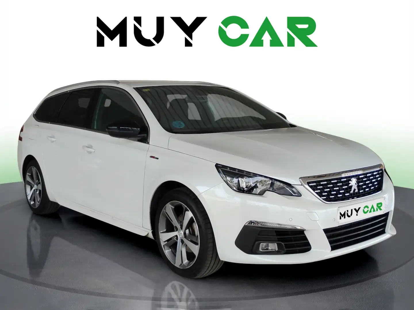 Peugeot 308 SW 1.2 PureTech S&S GT Line EAT8 130 Blanc - 1