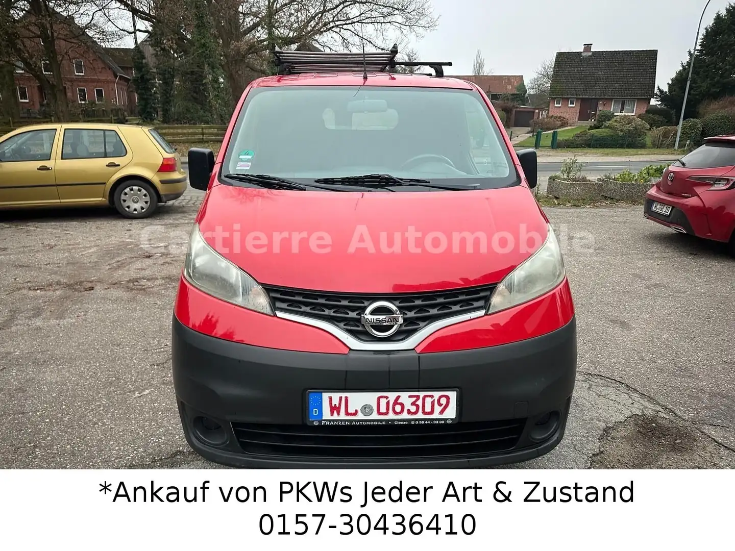 Nissan NV200 /Evalia Kasten Pro *1.HAND*TÜV-NEU* Rot - 2