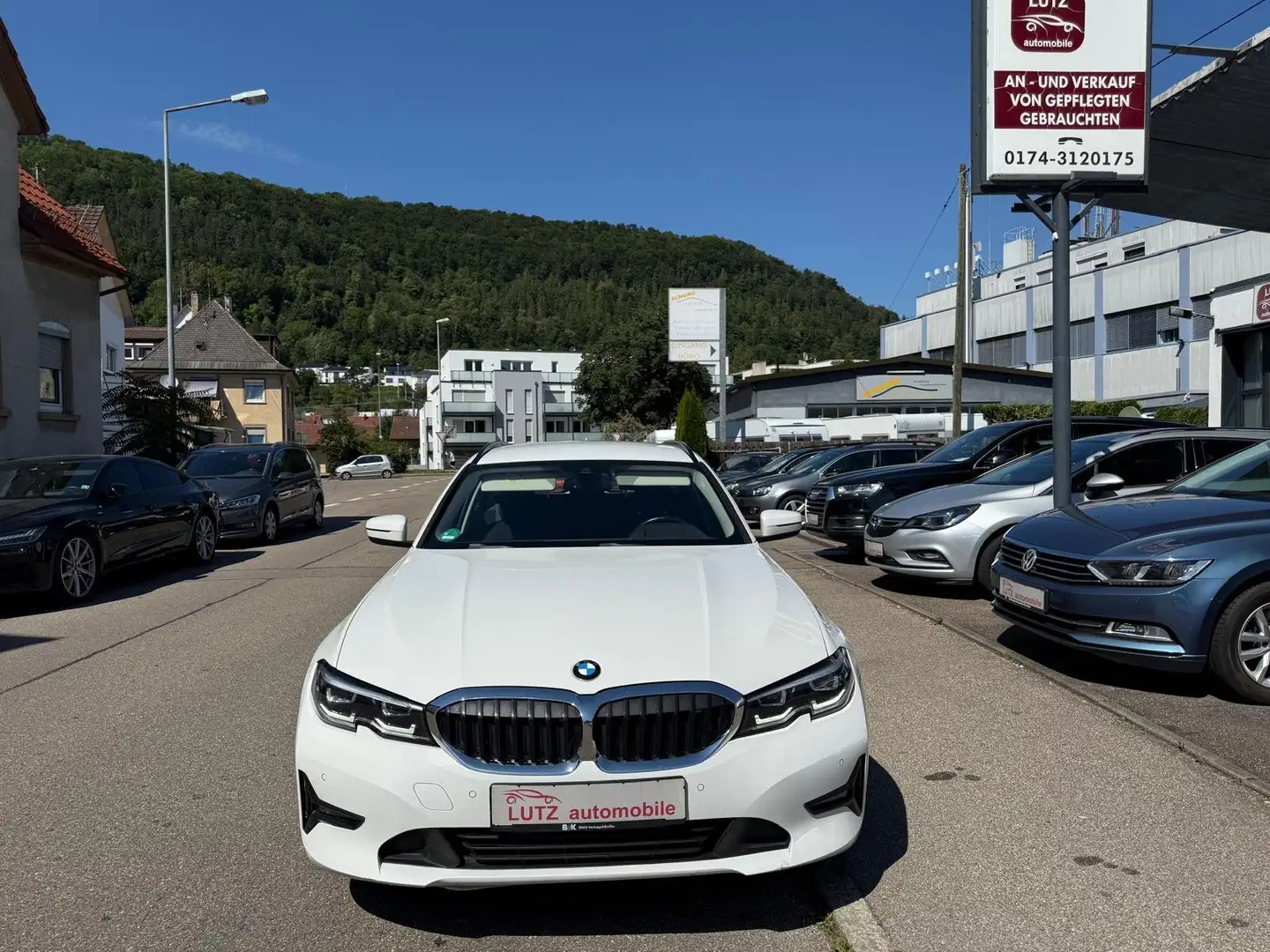 BMW 318 318 d Advantage, Hud, Euro 6 . Weiß - 2