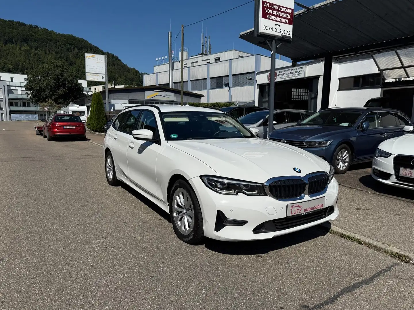 BMW 318 318 d Advantage, Hud, Euro 6 . Weiß - 1