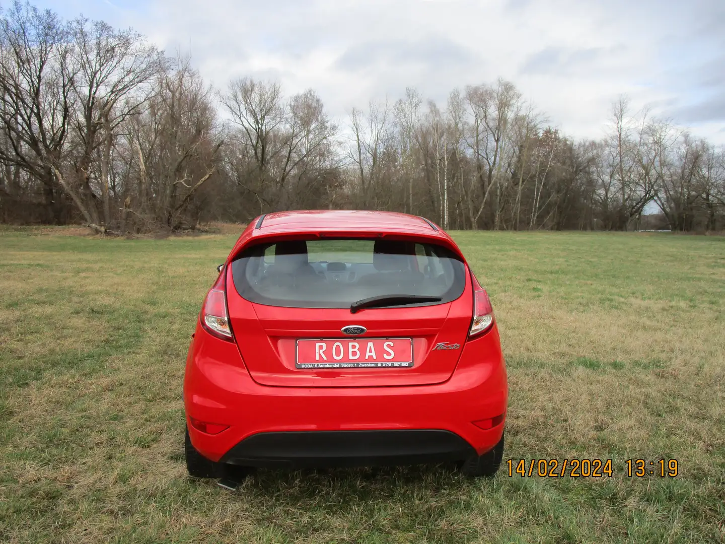 Ford Fiesta Trend*1,3*1. Hand*Euro 5 Rot - 2