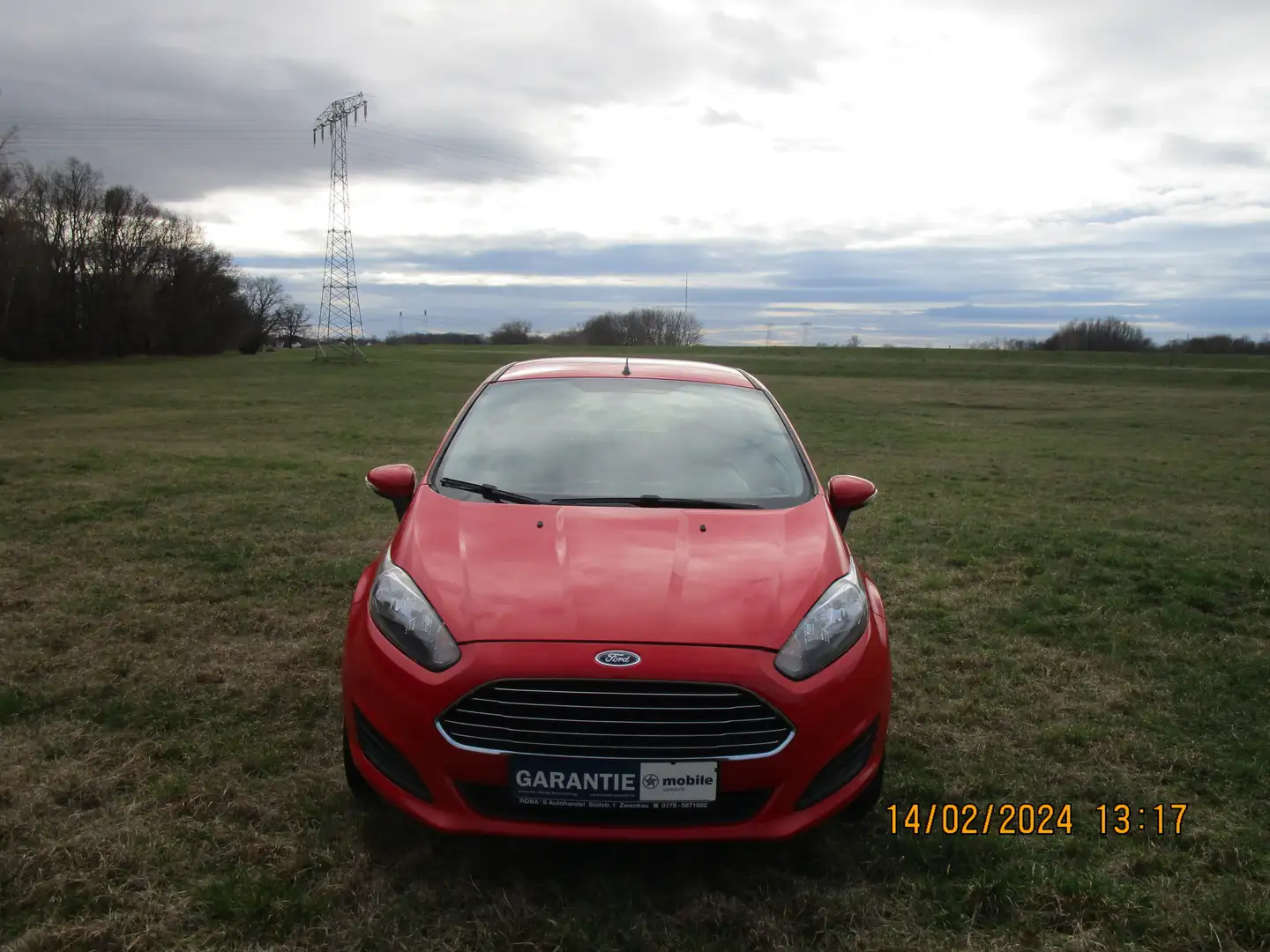Ford Fiesta Trend*1,3*1. Hand*Euro 5 Rot - 1