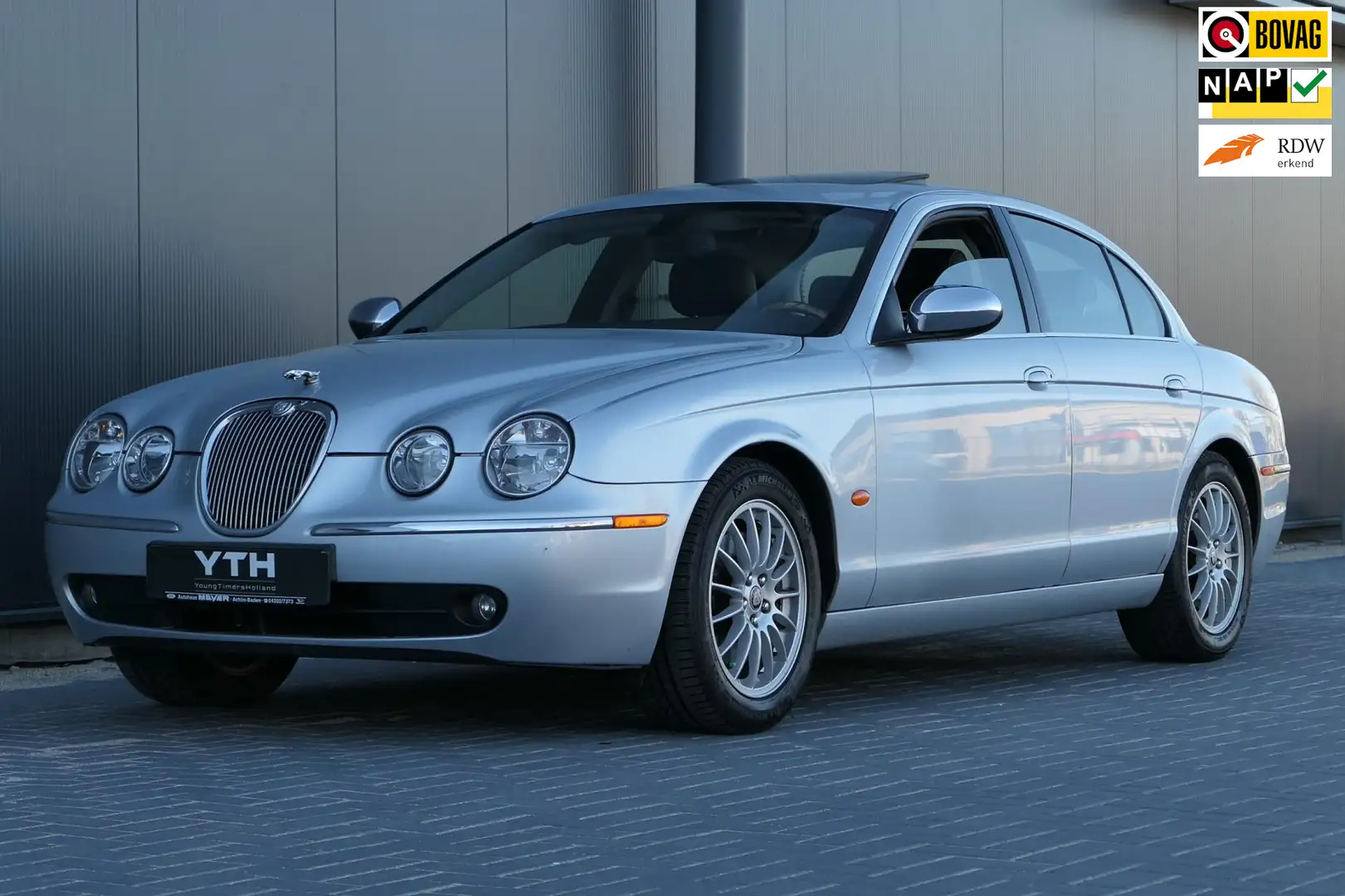 Jaguar S-Type 3.0 V6 Executive Facelift Navi Leder Schuifdak You Plateado - 1