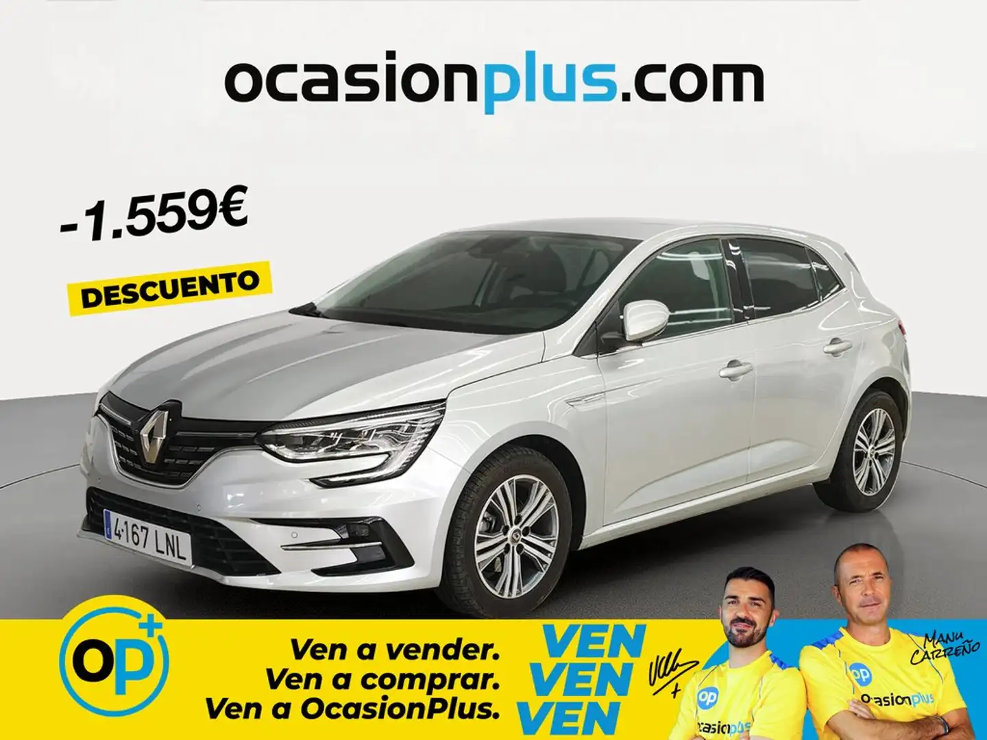 Renault Megane 1.3 TCe GPF Zen 103kW Gris - 1