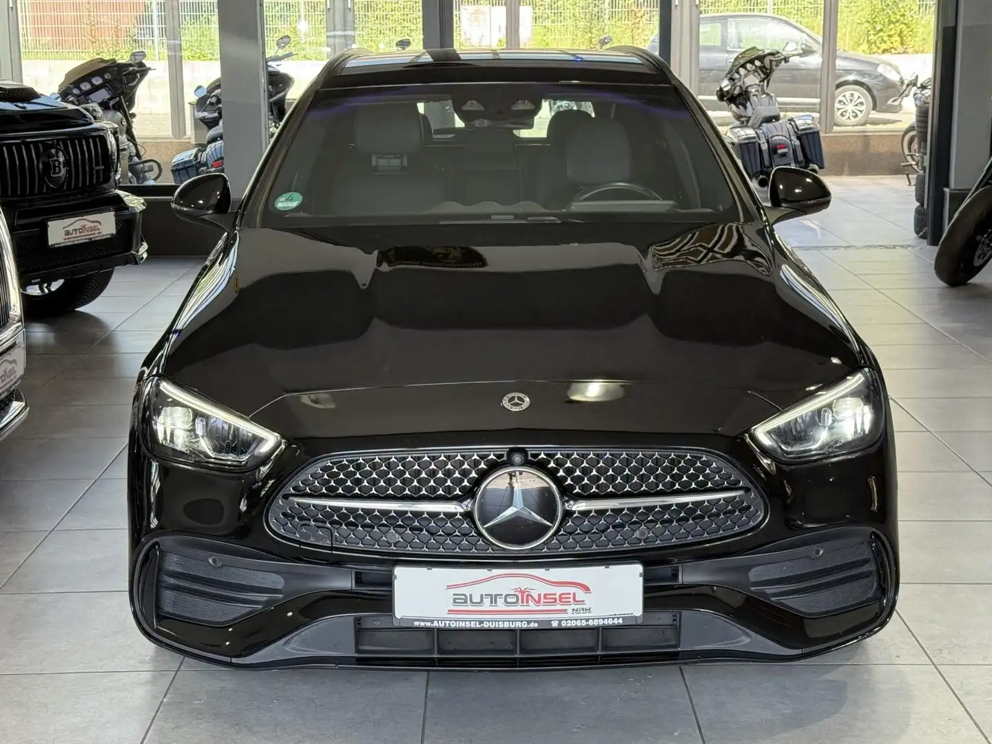 Mercedes-Benz C 300 d T AMG-Line Pano Leder Night 360° Negro - 2