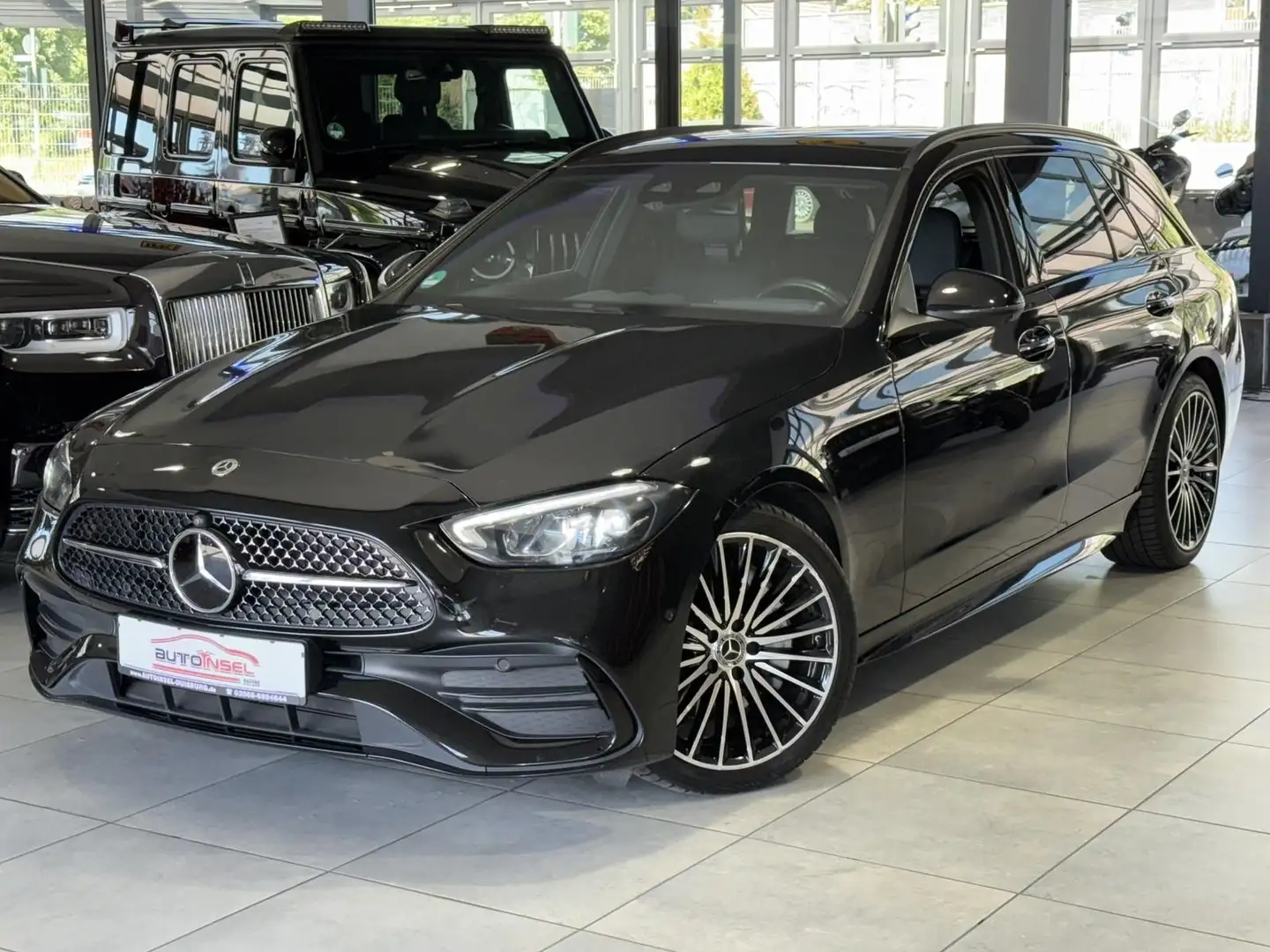 Mercedes-Benz C 300 d T AMG-Line Pano Leder Night 360° Negro - 1