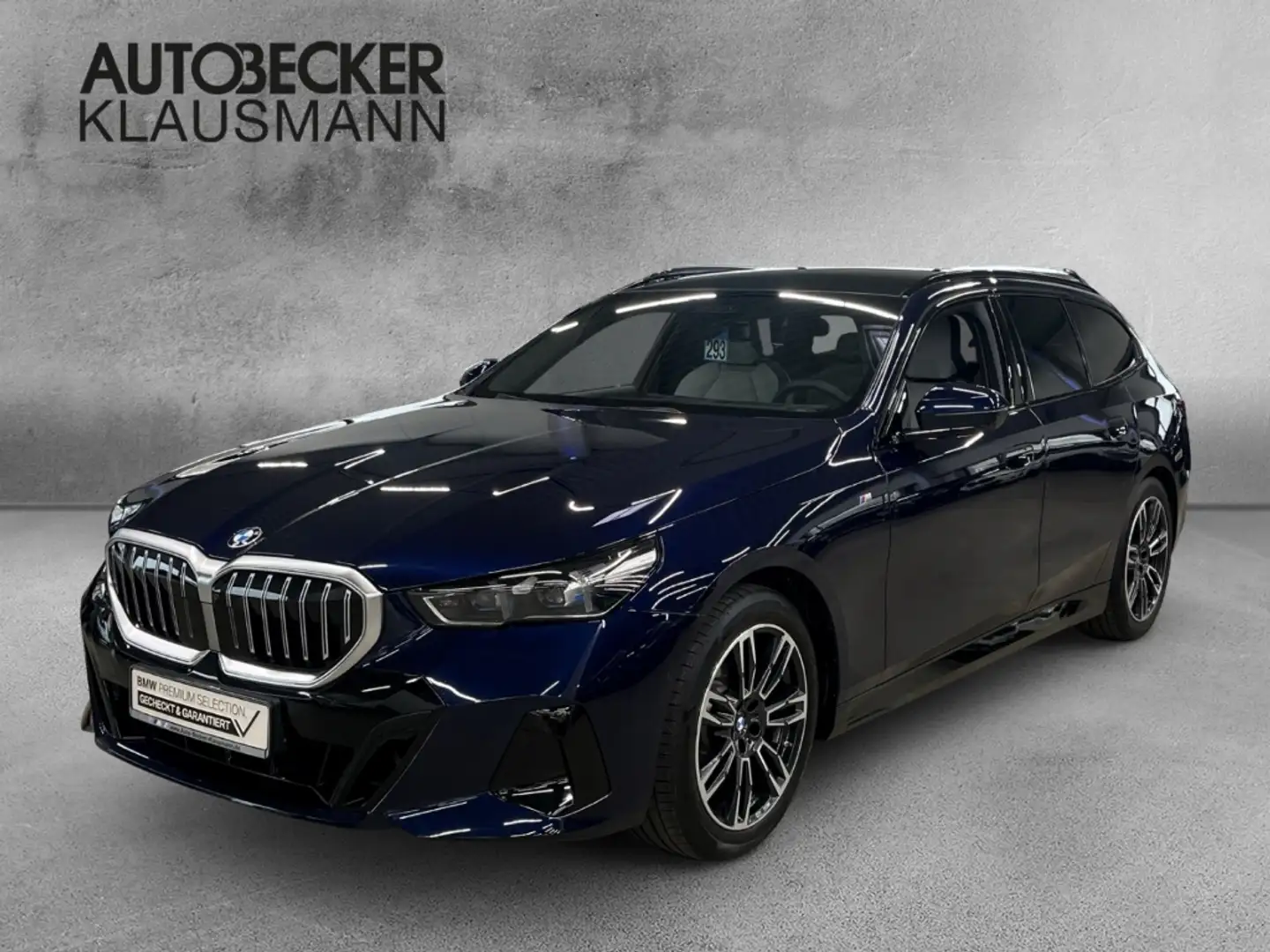 BMW 520 d TOURING M SPORT 19''LC PROF SITZLÜFT 360°PDC AHK Bleu - 1