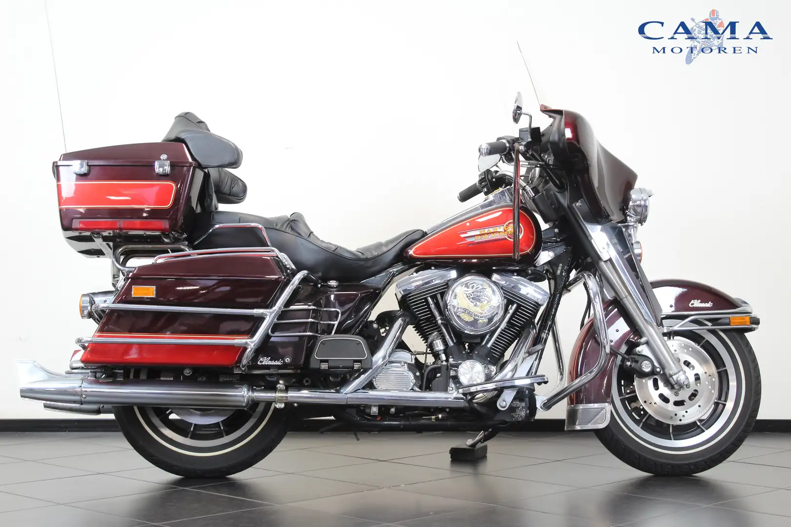 Harley-Davidson Electra Glide flhtc CLASSIC Rojo - 2