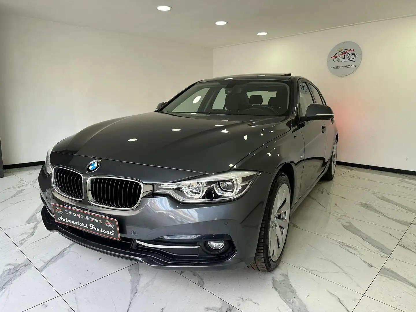 BMW 320 d SPORT-TETTO-AUTOM-GARANTITO-2018 Gri - 2