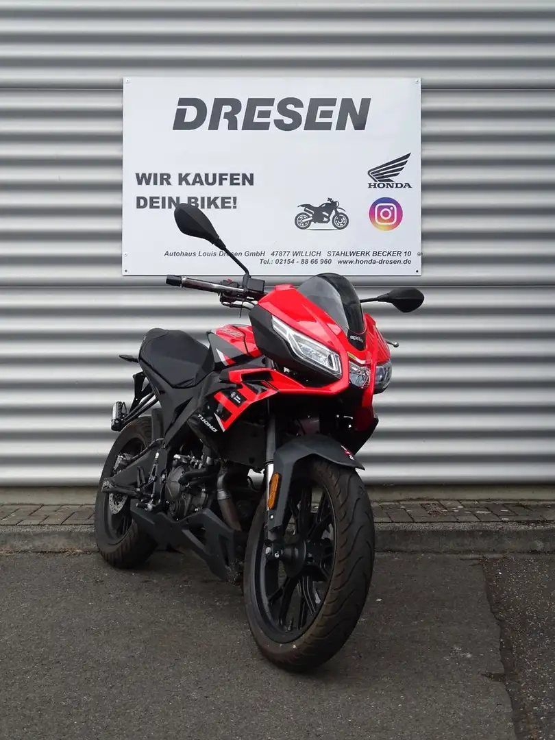 Aprilia Tuono 125 ABS * 2.200 KM * 1. Hand * Червоний - 2