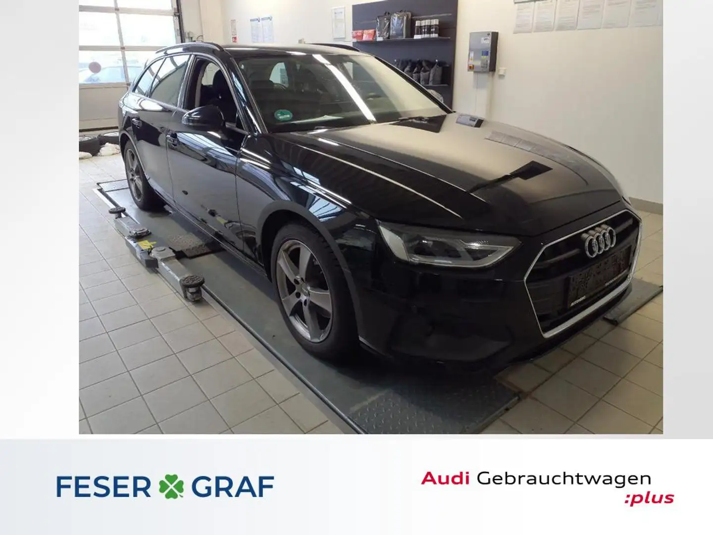 Audi A4 Avant 35 TDI S tronic Navi Rfk Virtual PDC Nero - 1
