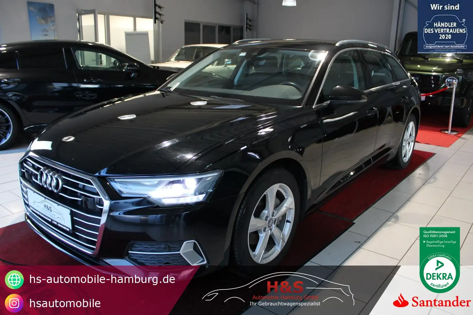Audi A6 Avant 40 TDI quattro sport STANDHEIZUNG Noir - 1