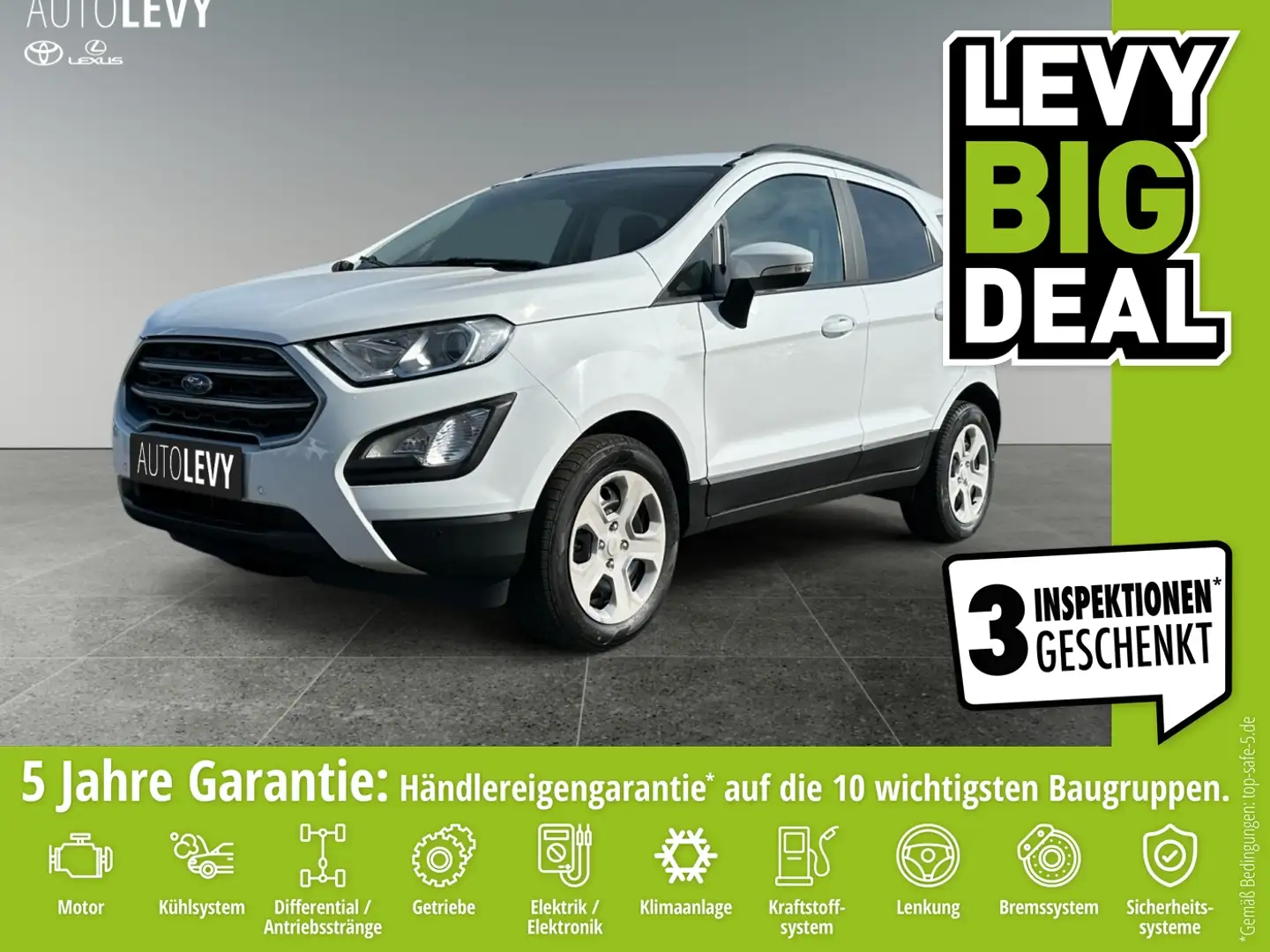 Ford EcoSport 1.0 Cool&Connect *KLIMA*NAVI*SHZ*PDC* Alb - 1