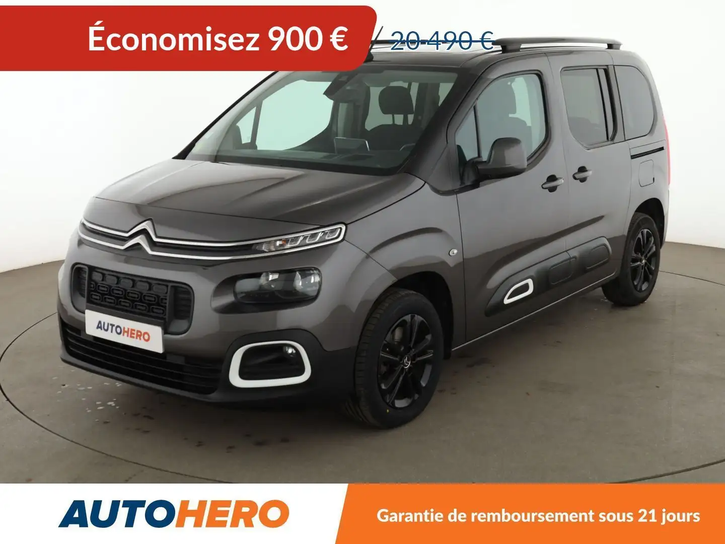 Dangel Berlingo Multispace Taille M 1.5 Blue-HDi Shine EAT8 Grigio - 1
