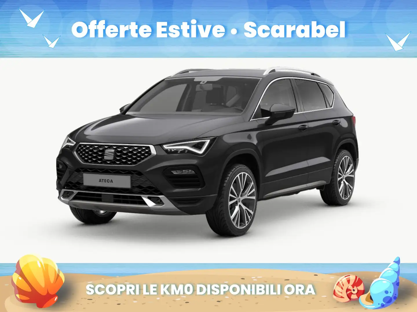 SEAT Ateca 1.5 ecotsi xperience 150cv dsg Nero - 1