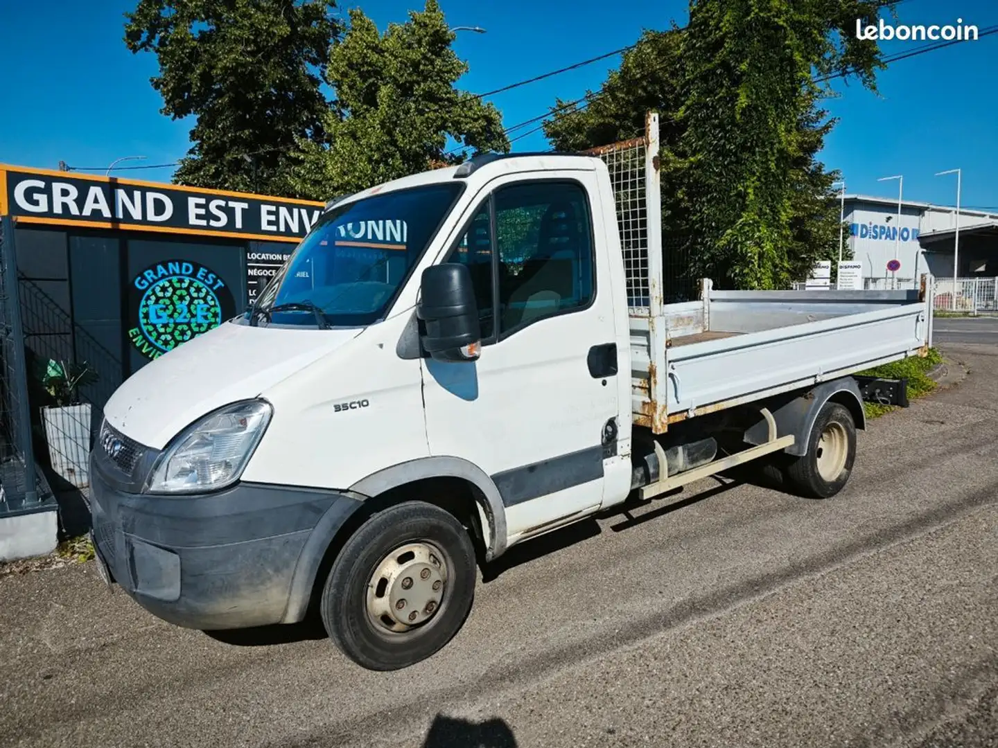 Iveco Daily Chassis-Cabine 35c13 benne Wit - 1