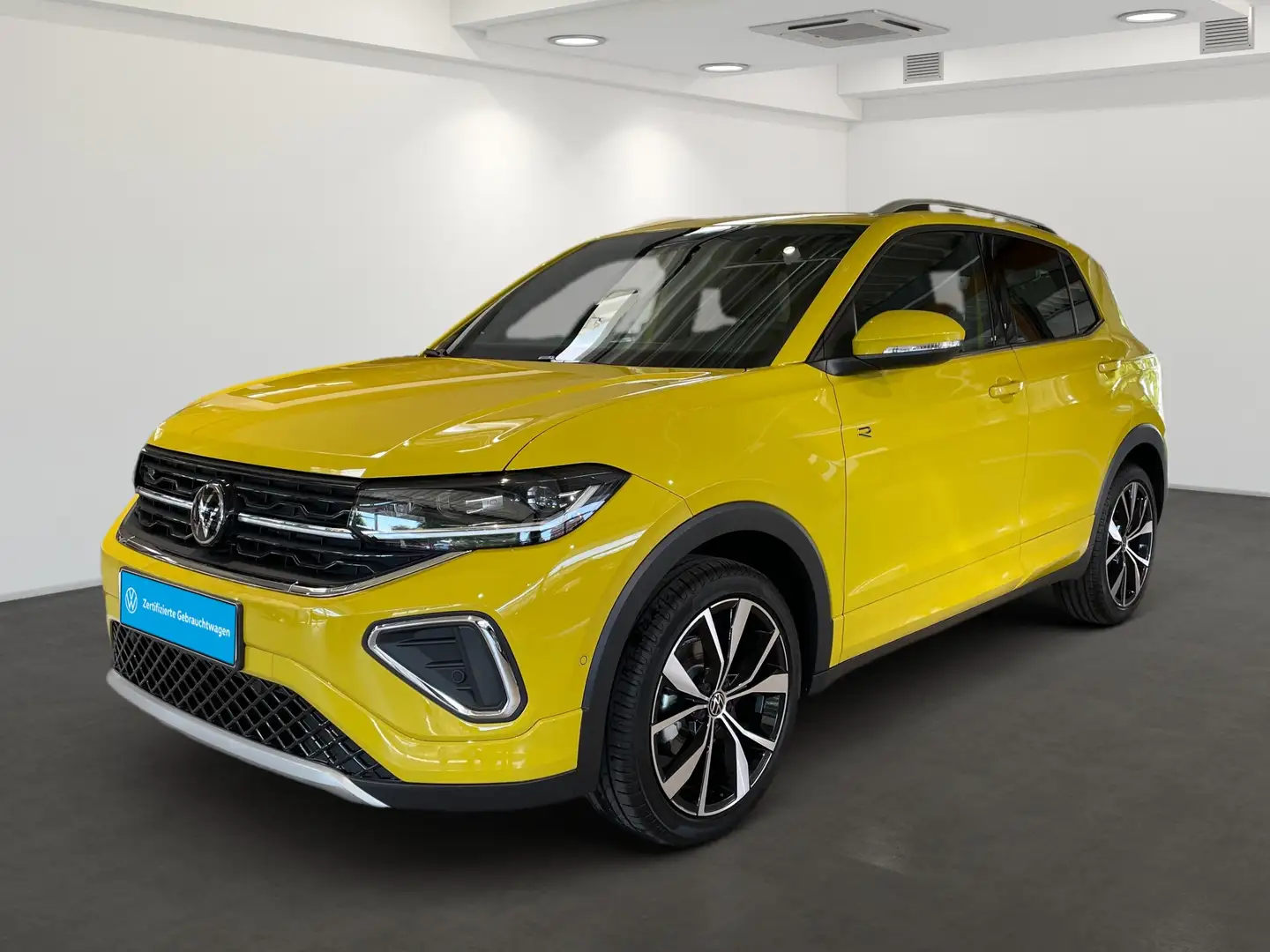 Volkswagen T-Cross 1.5 TSI R-Line *AHK*BEATS*NAVI*KAMERA*SITZH* Gelb - 2