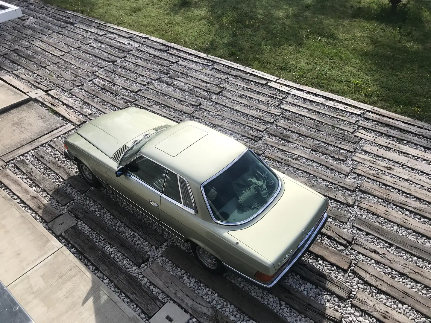 Mercedes-Benz SLC 450 Зелений - 1