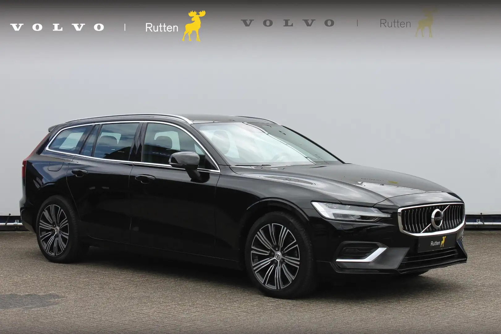 Volvo V60 B4 211PK Automaat Inscription Lederen bekleding / Schwarz - 1