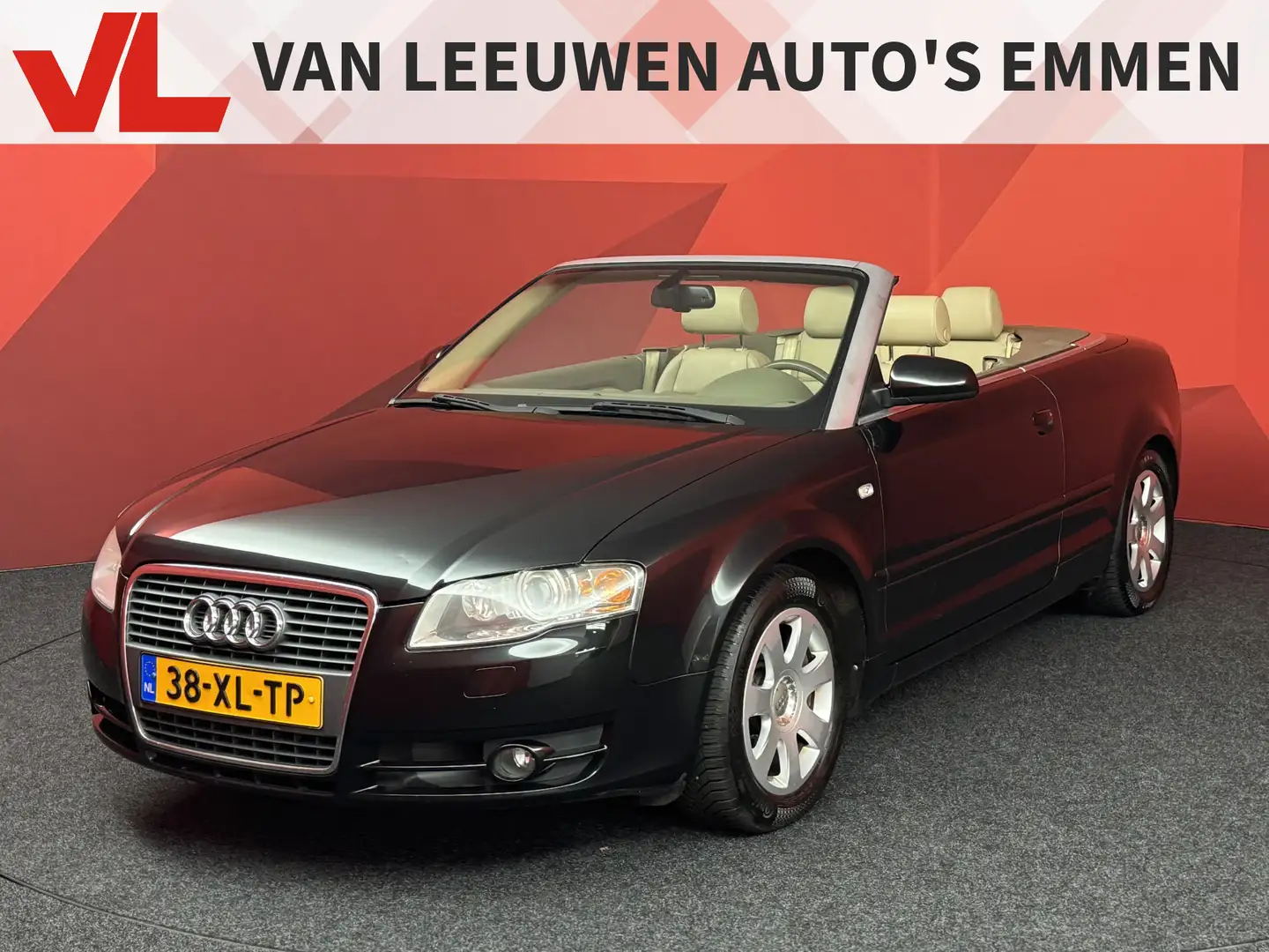 Audi A4 Cabriolet 2.0 TFSI Pro Line Exclusive | Automaat | Zwart - 1