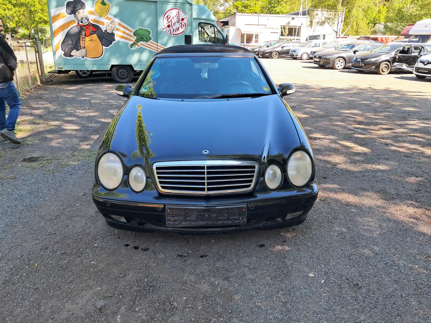 Mercedes-Benz CLK 200 Cabrio Kompressor Elegance Fekete - 1