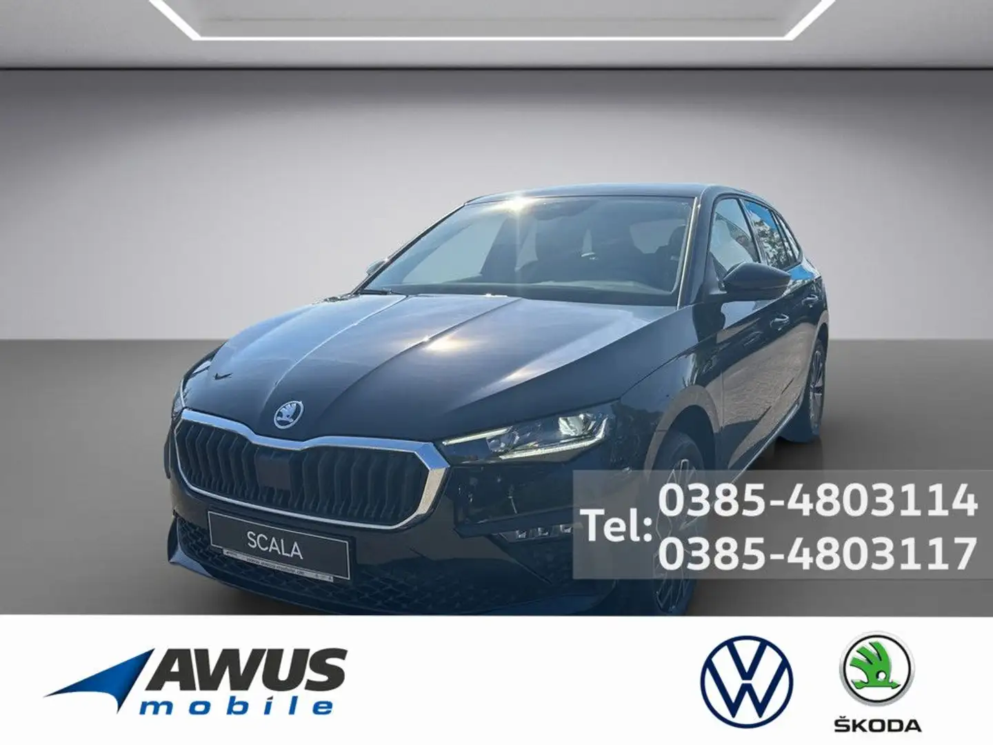 Skoda Scala 1.5 TSI Drive Navi,ACC,Matrix LED Schwarz - 1