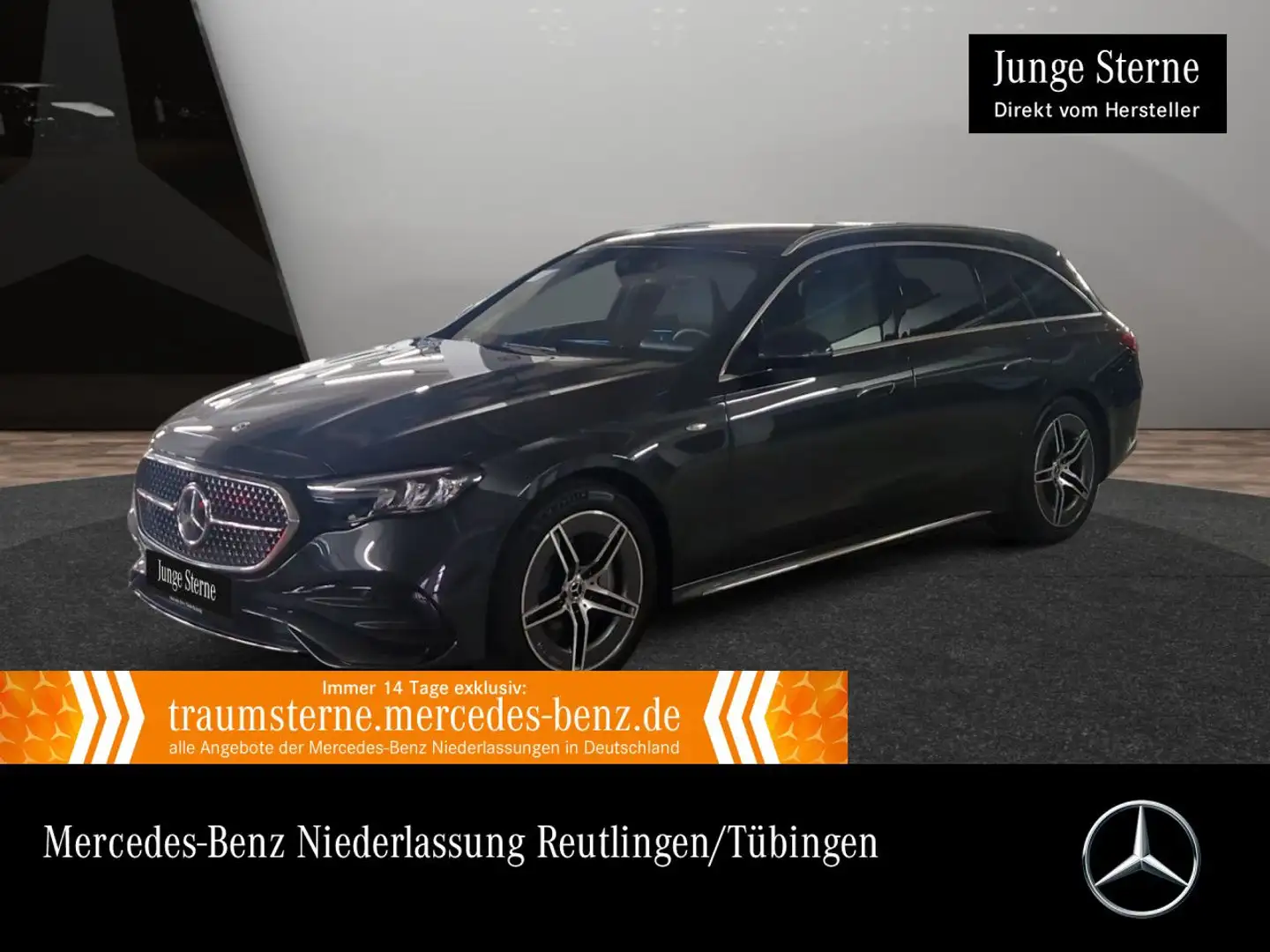 Mercedes-Benz E 300 de T Hybrid AMG 360° Distr. LED AHK PTS 9G Grau - 1