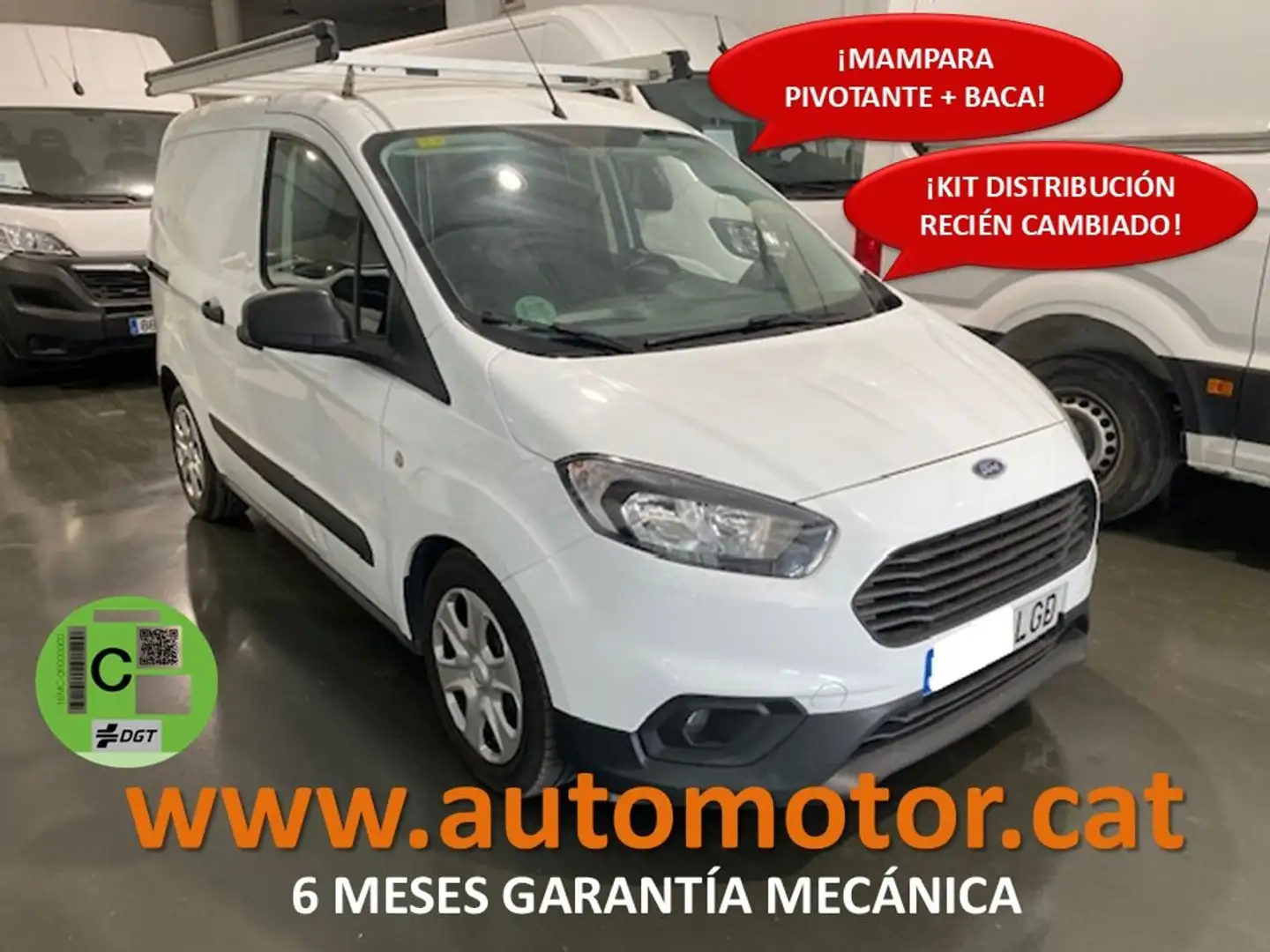 Ford Transit Courier Van 1.5TDCi Trend 95 Blanco - 1
