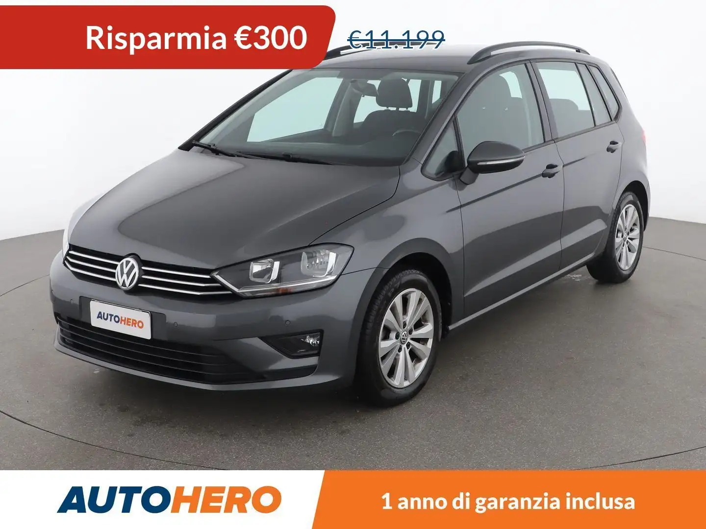 Volkswagen Golf Sportsvan 1.6 TDI Comfortline Argintiu - 1