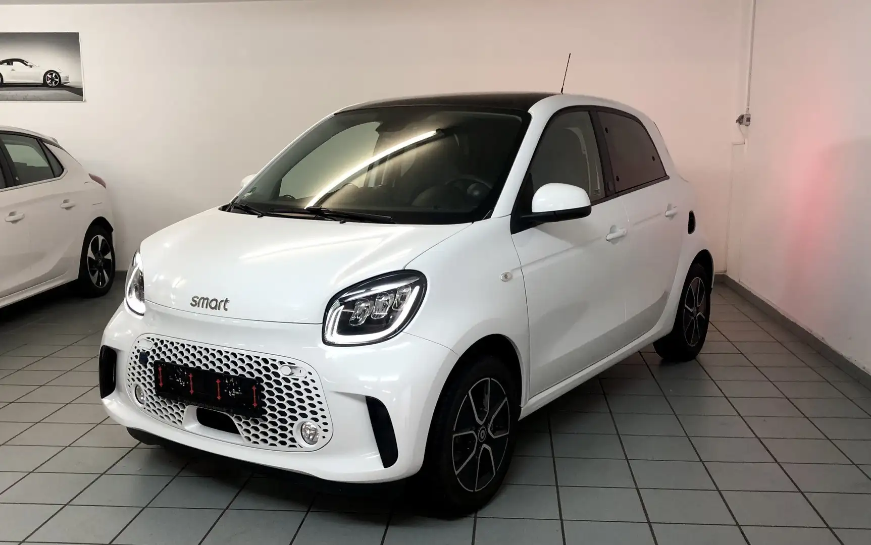 smart forFour electric drive / EQ 22kw schnelllader Exclusive Blanc - 2