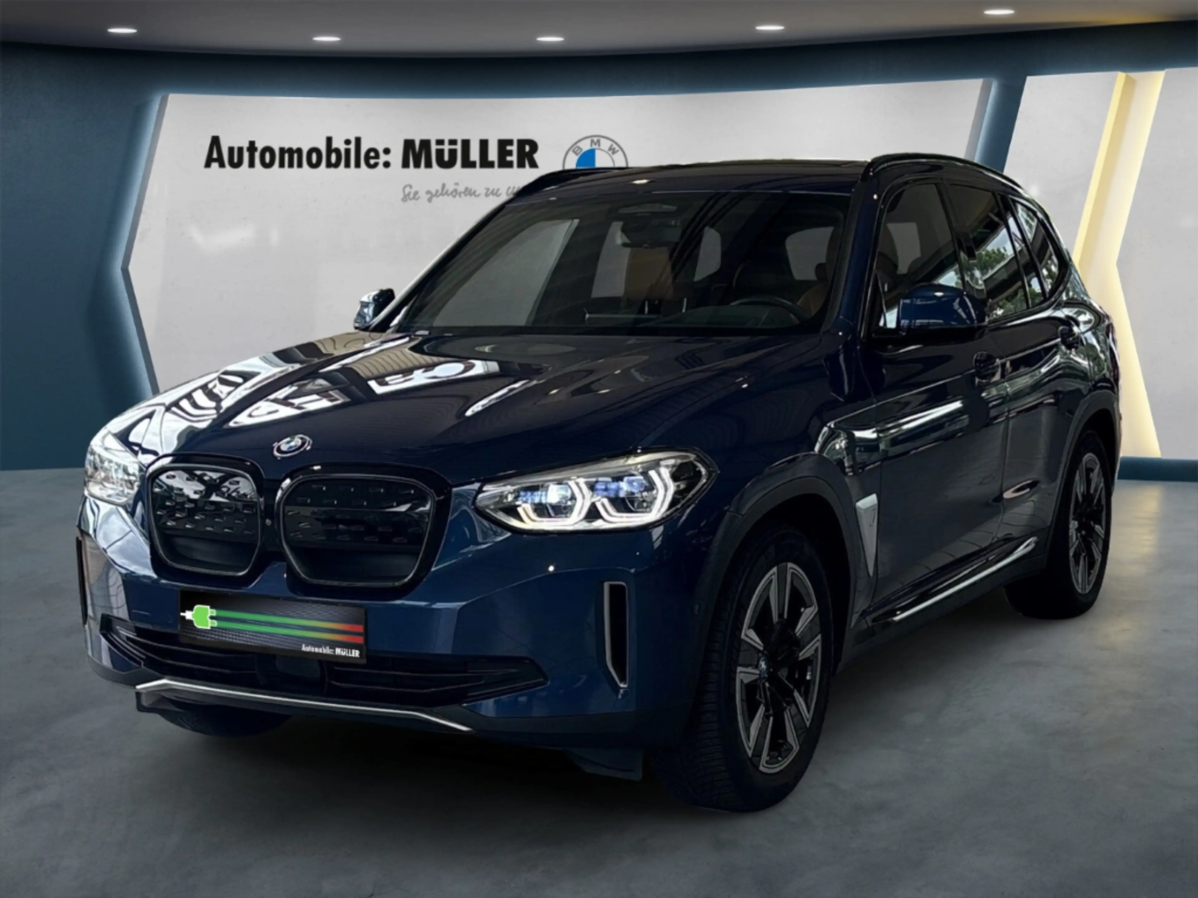 BMW iX3 Impressive Park-Assistent HUD AD AHK-el. klappb. E