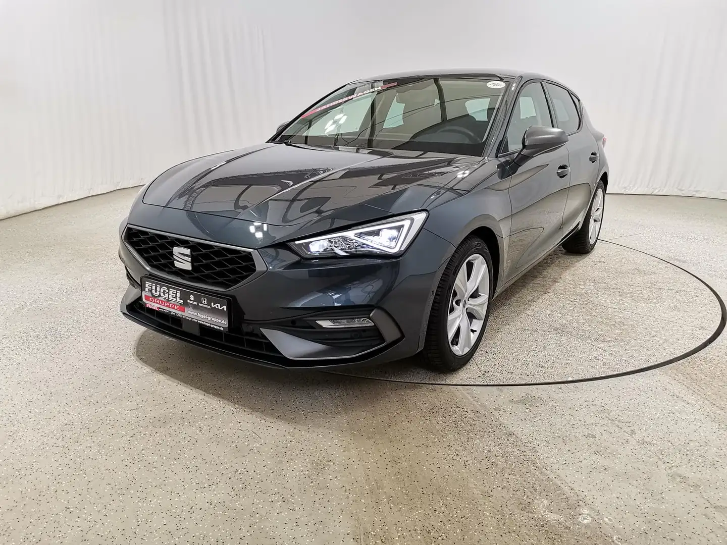 SEAT Leon 1.5 eTSI DSG FR Navi|ACC|virt.Cock.|RFK|Winter Grau - 2