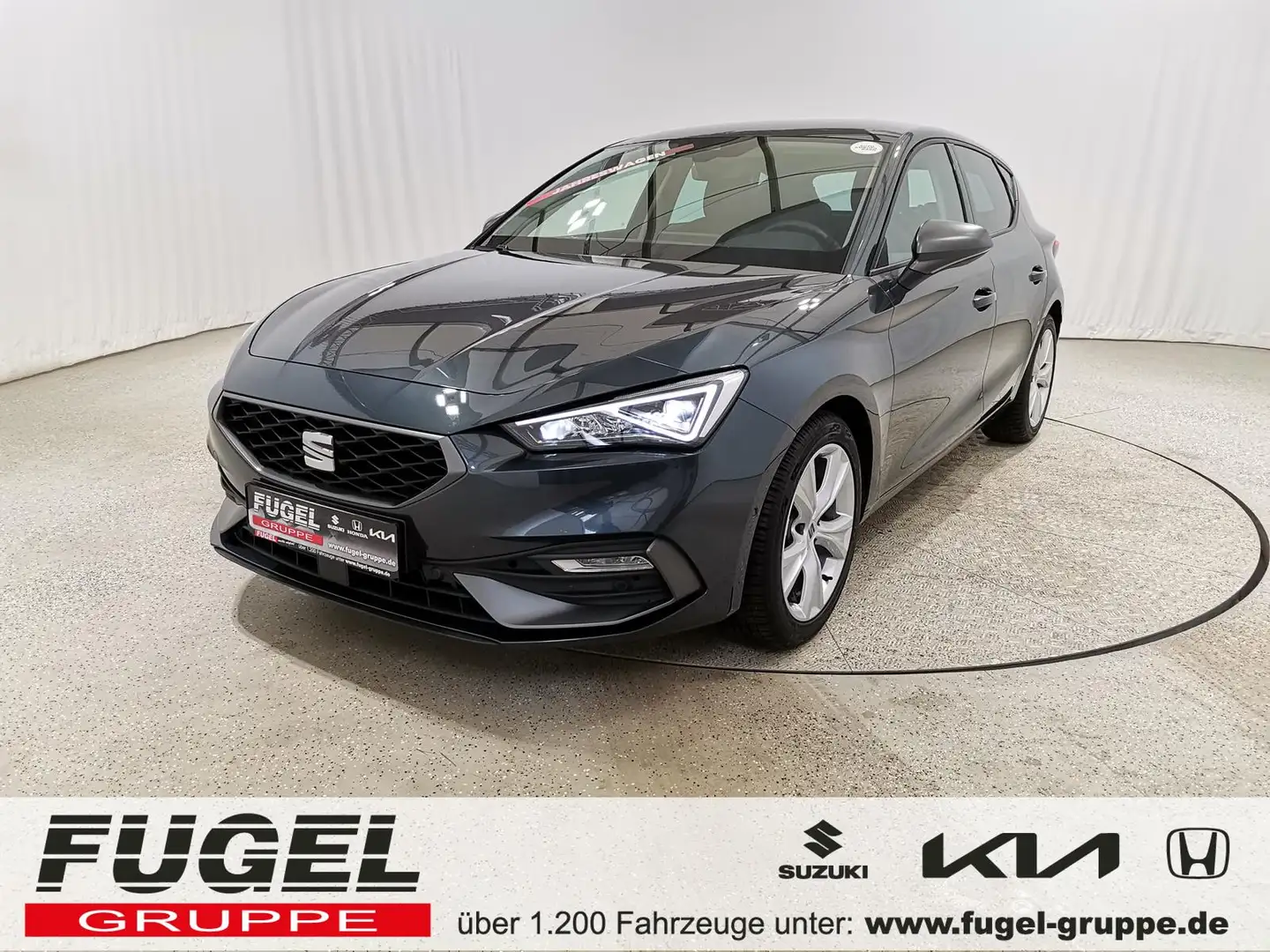 SEAT Leon 1.5 eTSI DSG FR Navi|ACC|virt.Cock.|RFK|Winter Grau - 1