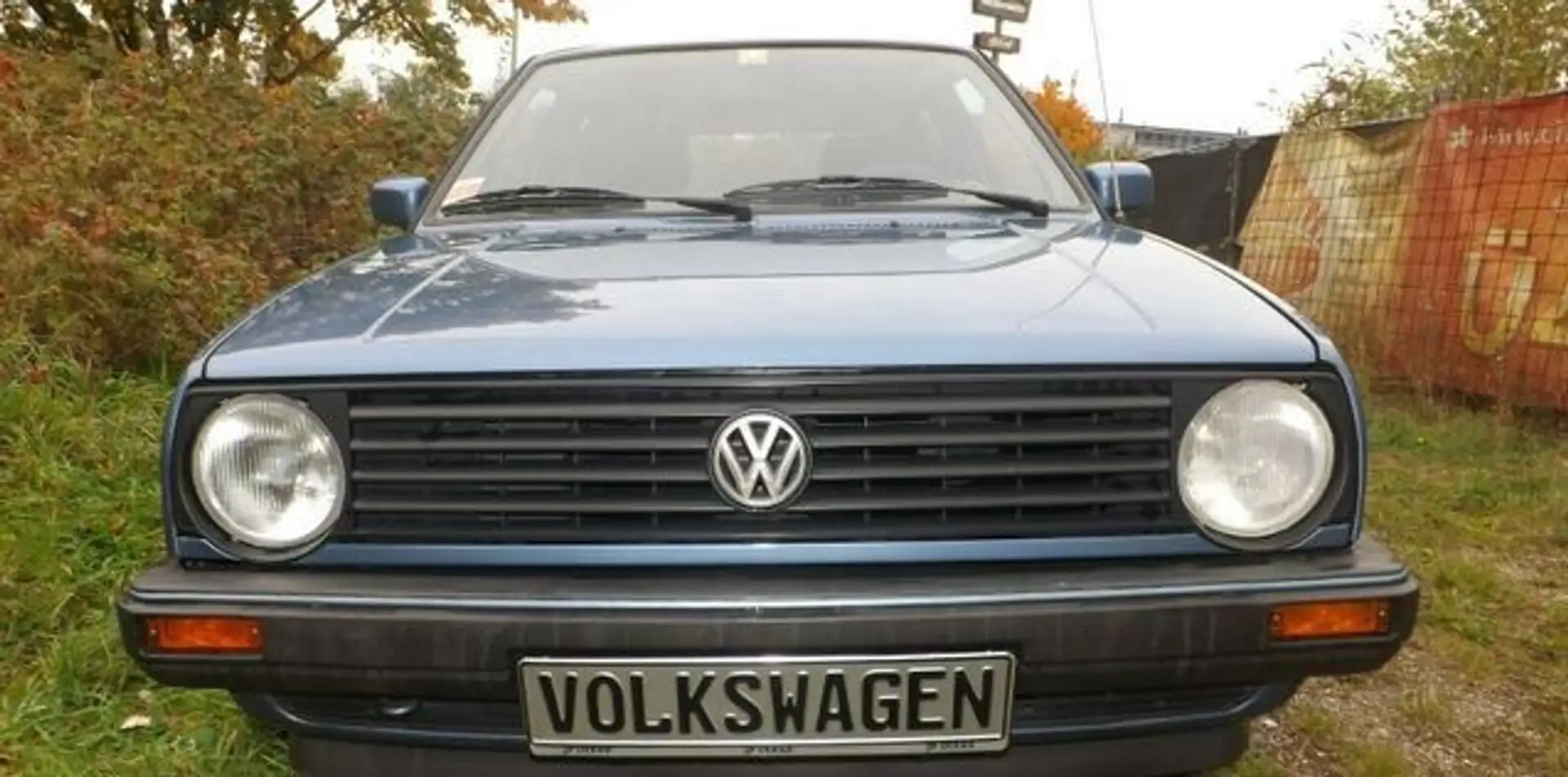 Volkswagen Golf II - Das Originalfahrzeug von Berti Vogts! Blauw - 1