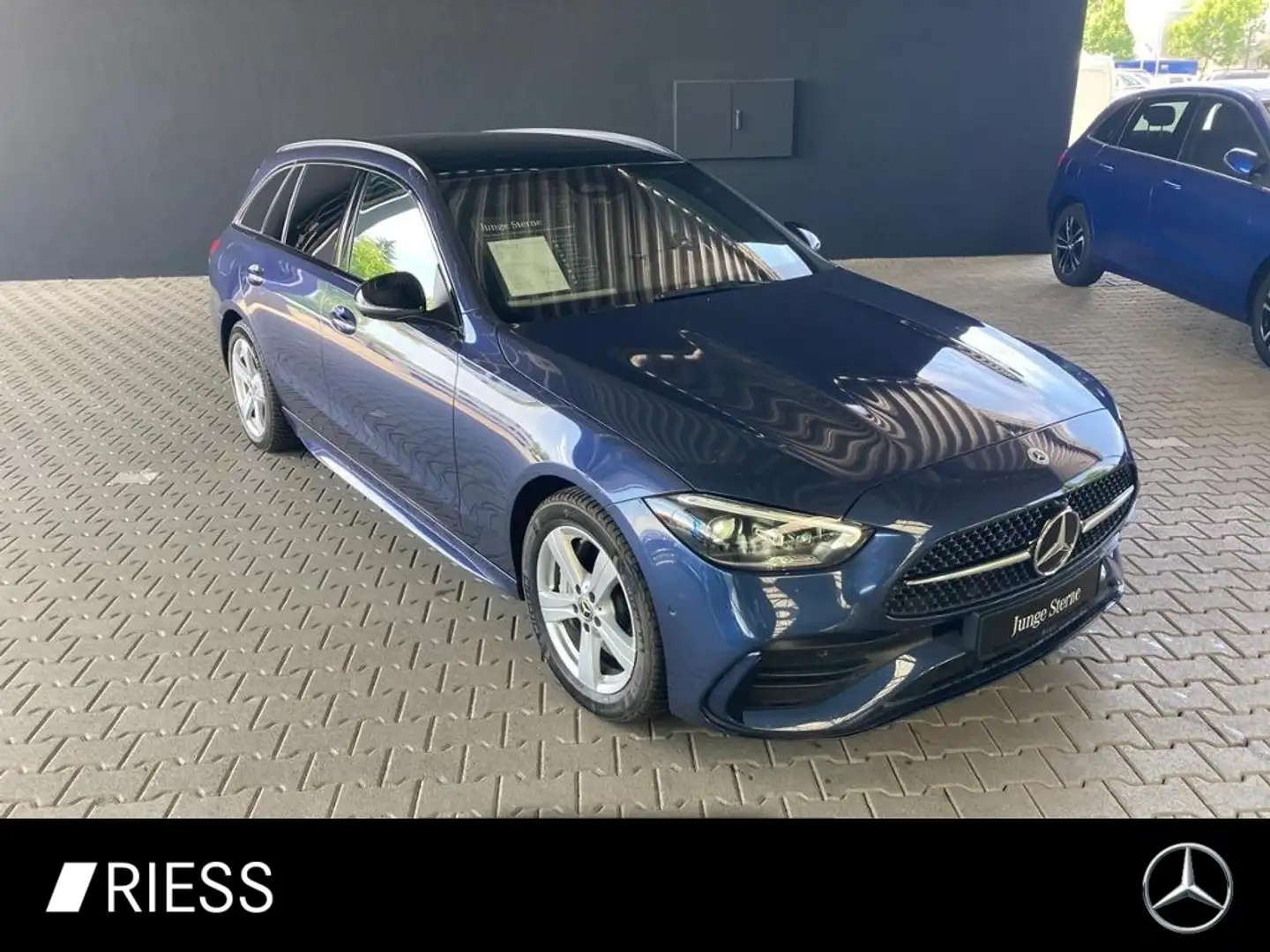 Mercedes-Benz C 300 e T AMG PANO NIGHT KEYLESS DISTRONIC MBUX Blu/Azzurro - 1