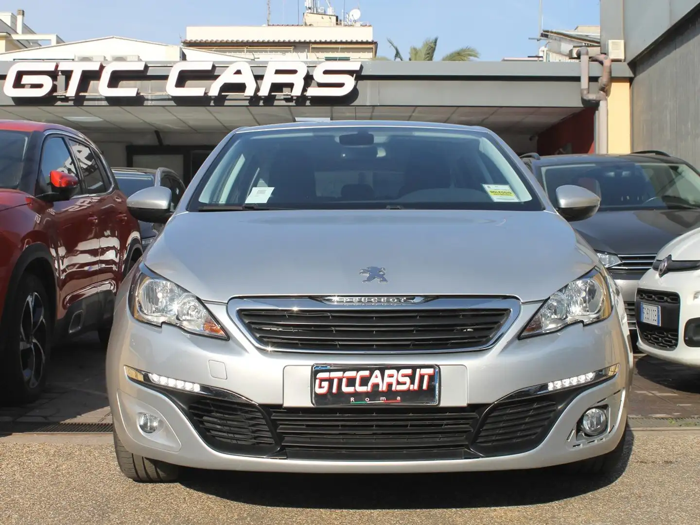 Peugeot 308 1.6BlueHdi 120Cv Aut. EURO6 NAVI PDC Bluetooth Grigio - 2