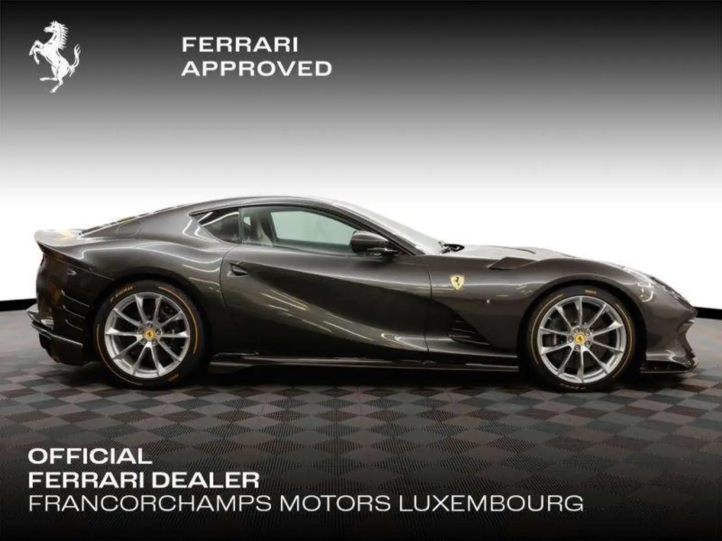 Ferrari 812 Competizione Grijs - 2
