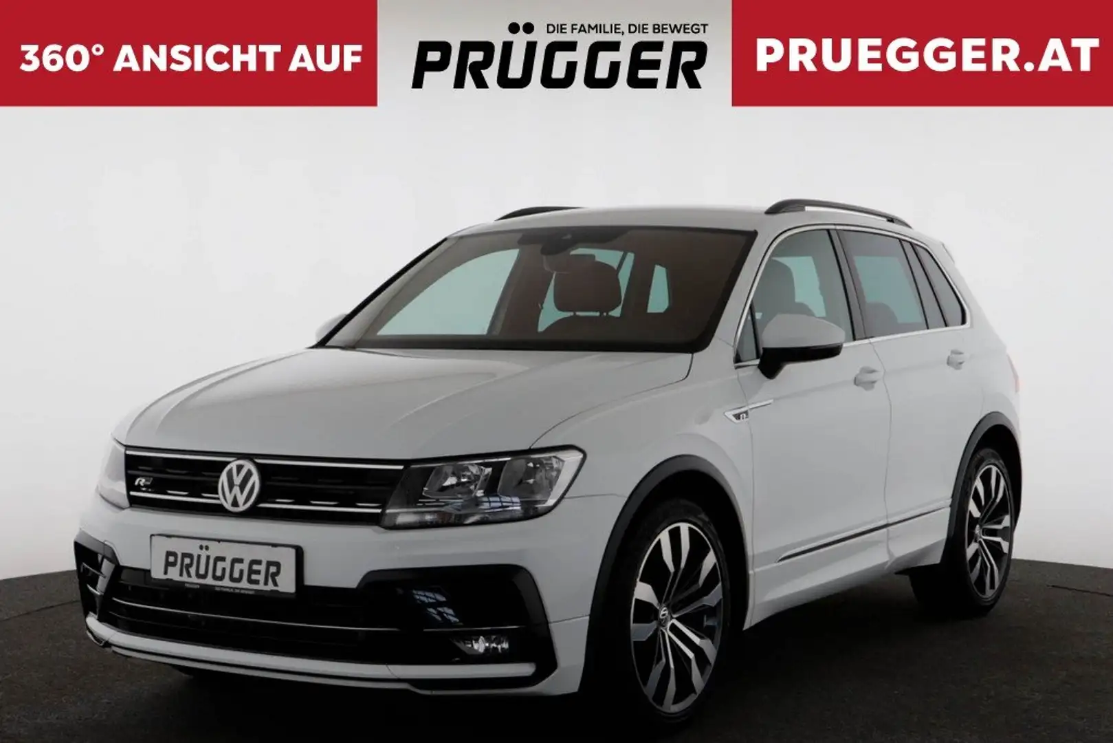 Volkswagen Tiguan 2,0 TDI R-LINE SPORTPAKET NAVI 20ZOLL Weiß - 1