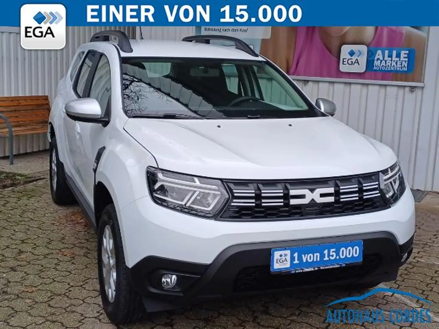 Dacia Duster EXPRESSION MY23 1.0 TCE 100 LPG KLIMA*SHZG*SMART-L Blanc - 2
