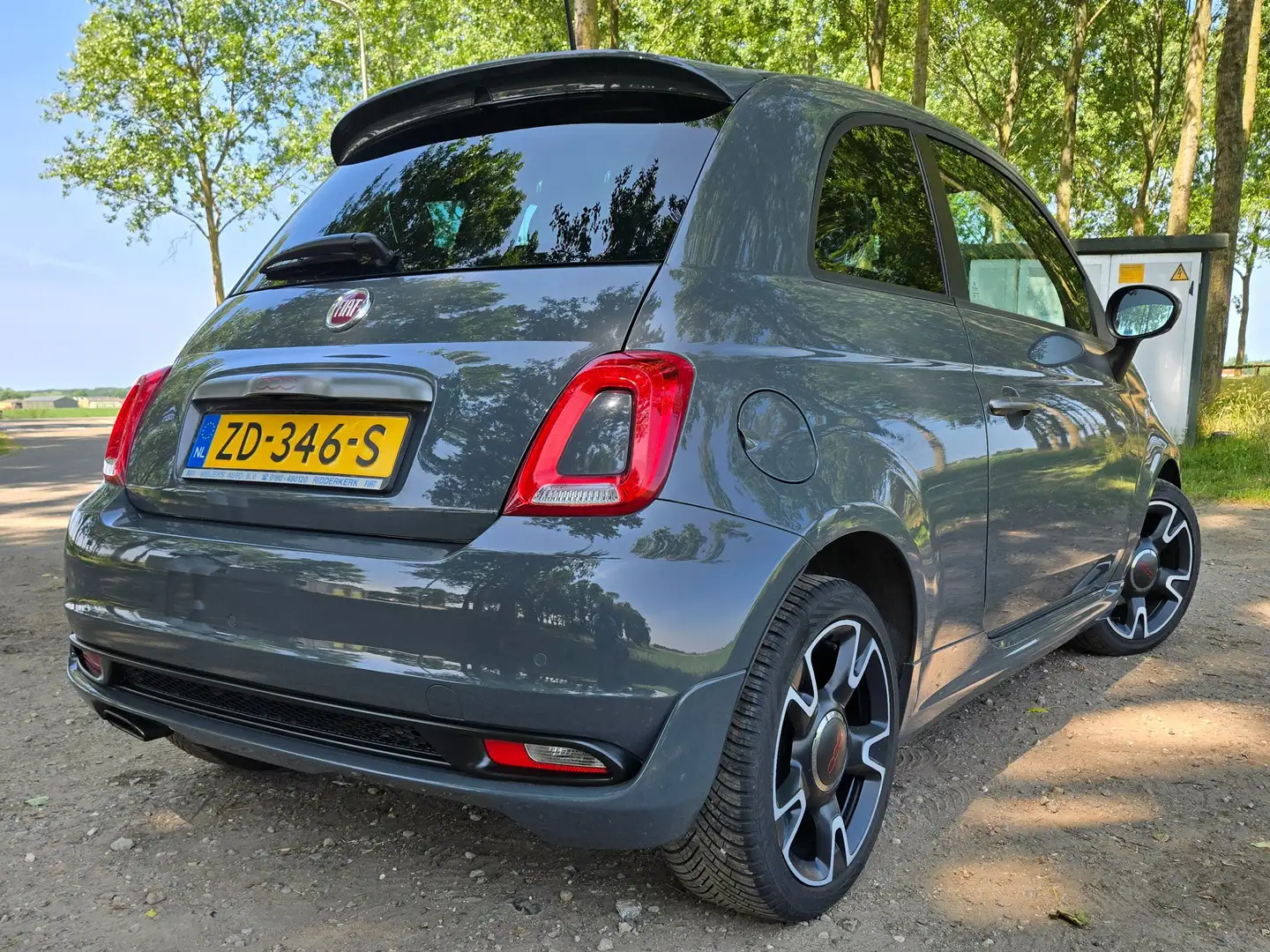 Fiat 500 0.9 TwinAir 500S Grijs - 1