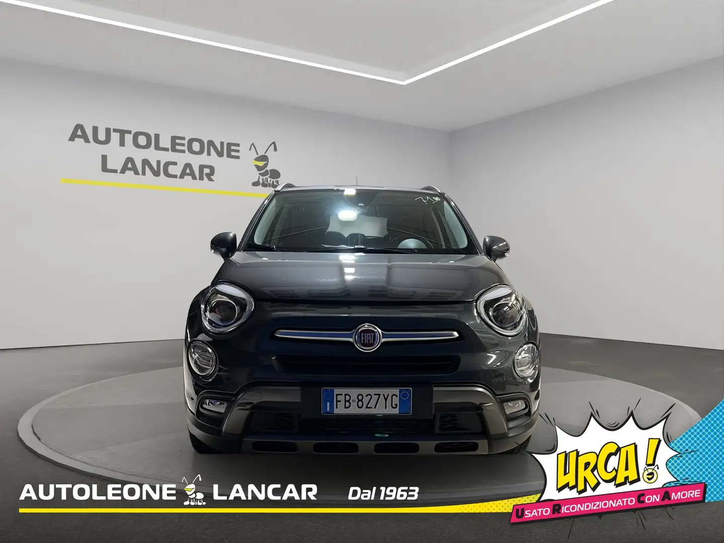 Fiat 500X 1.6 mjt Cross Plus 4x2 120cv E6 Gris - 2