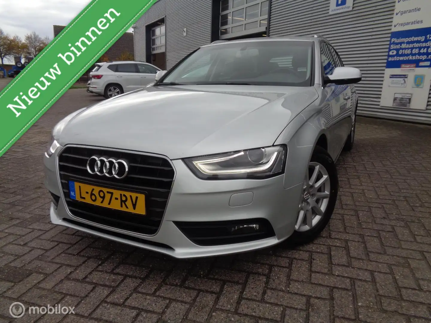 Audi A4 Avant 1.8 TFSI/Airco/Lm velgen/Stoelverw/Afneembar Grijs - 1