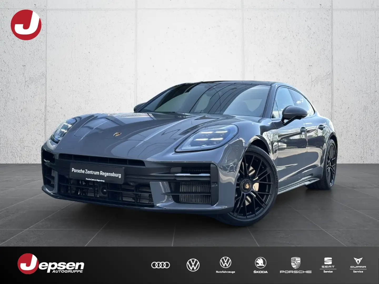 Porsche Panamera GTS AHK PANO Beifahrerdisplay Grau - 1
