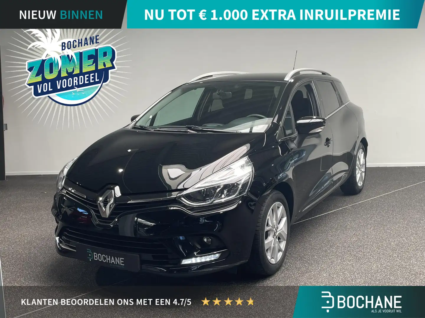 Renault Clio Estate 0.9 TCe Limited Apple/Android Carplay | tre Zwart - 1
