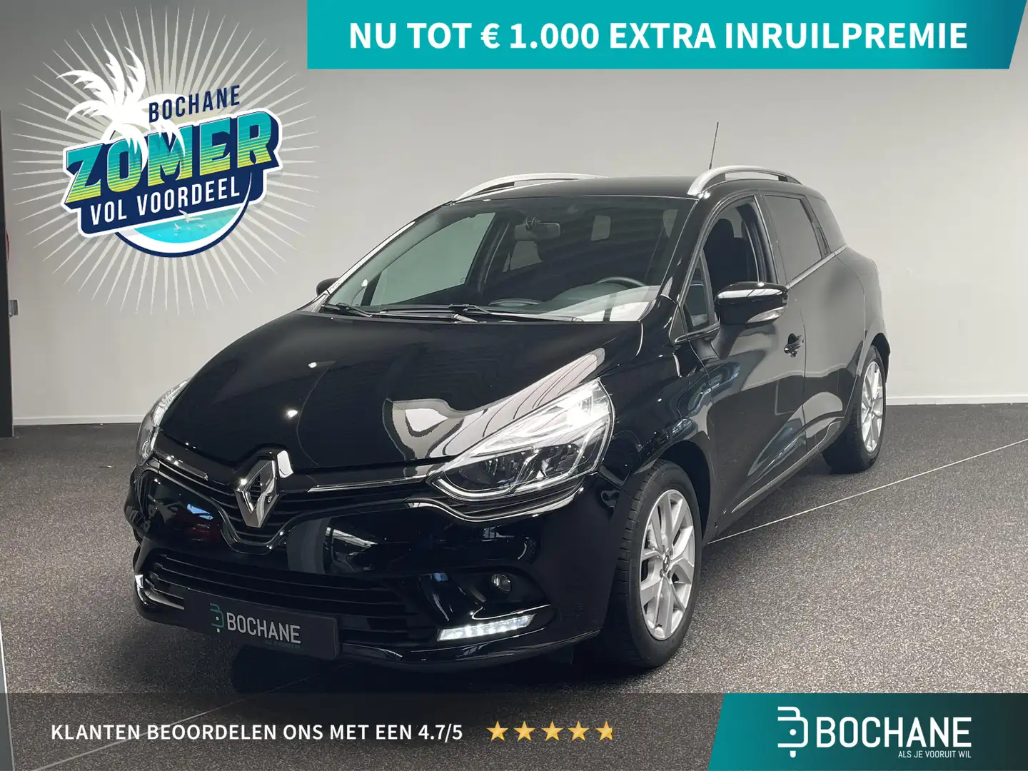 Renault Clio Estate 0.9 TCe Limited Apple/Android Carplay | tre Zwart - 1