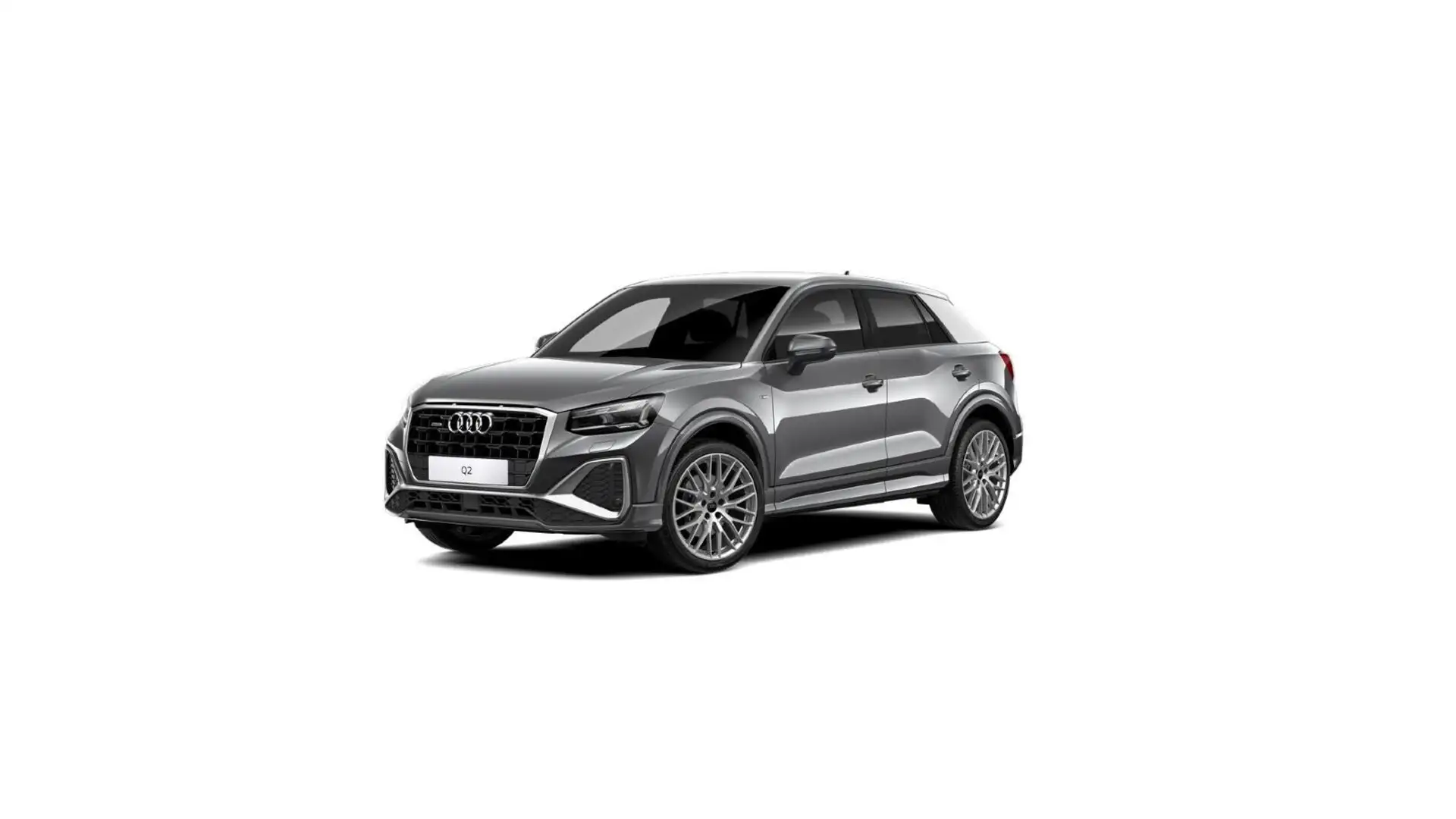 Audi Q2 S line 40TFSI quattro MATRIX KAM NAV ACC SHZ Grau - 2