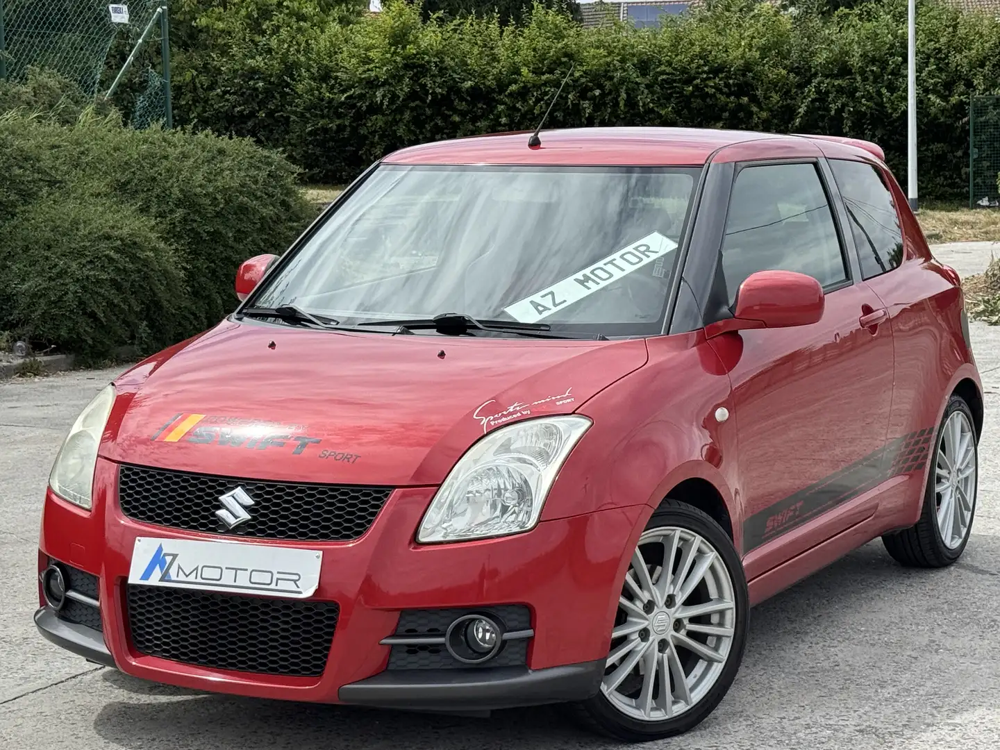 Suzuki Swift 1.6i Sport 2009 Airco Full Carnet 1Main Ct ok !! Rouge - 2