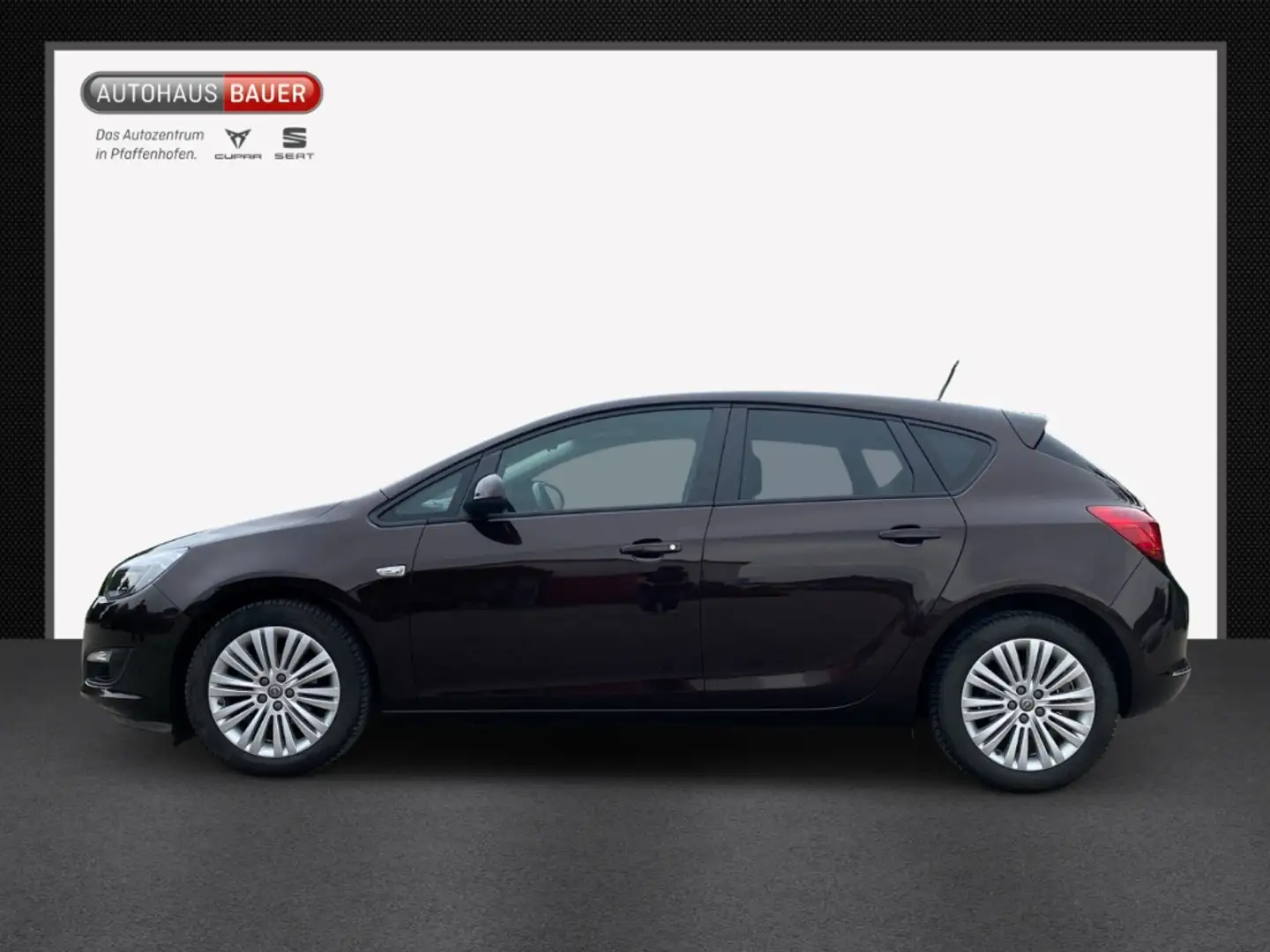 Opel Astra J Edition 1.4 Turbo AUTOMATIK LENKRADHZ SITZHZ TEM Bruin - 2